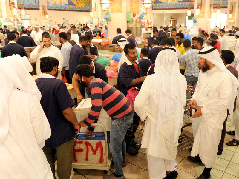 مزاد سوق السمك (صورة ارشيفية)