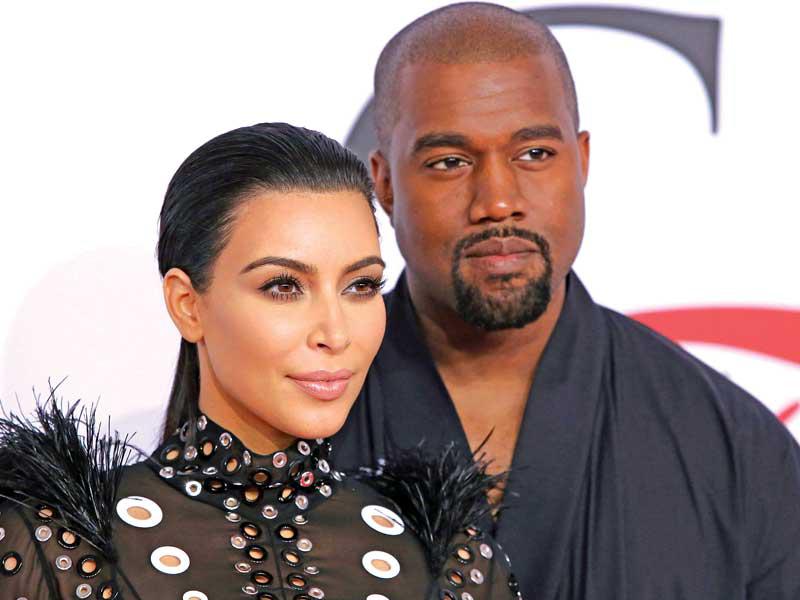 ​كيم كارداشيان وكاني ويست 