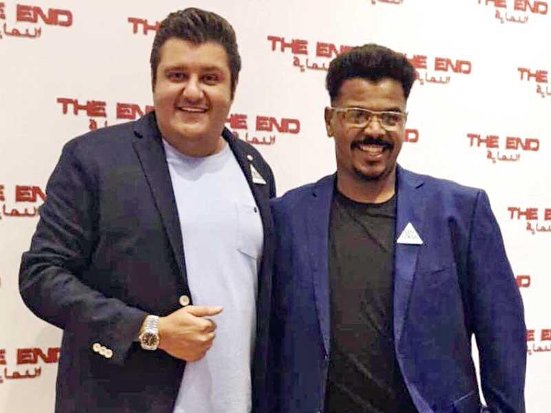 محمد الحملي مع عبدالله الخضر 