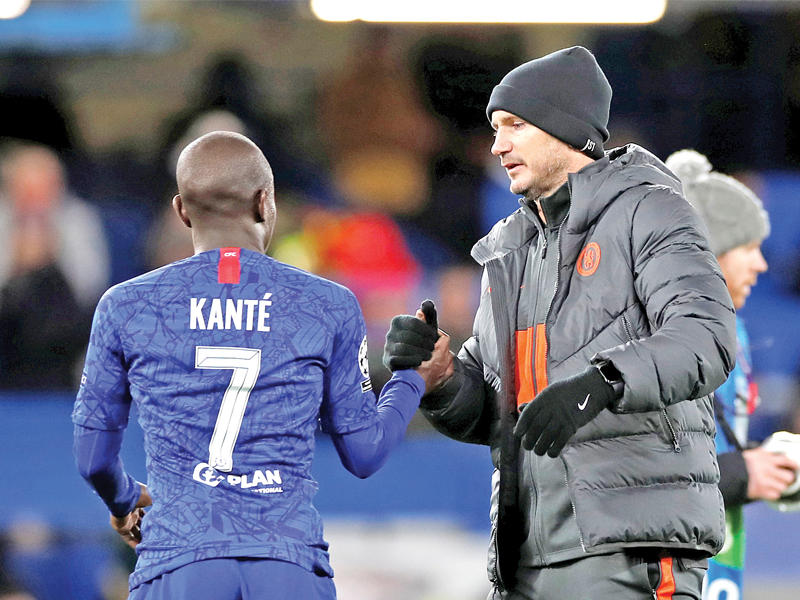 لامبارد مدرب تشلسي وكانتي