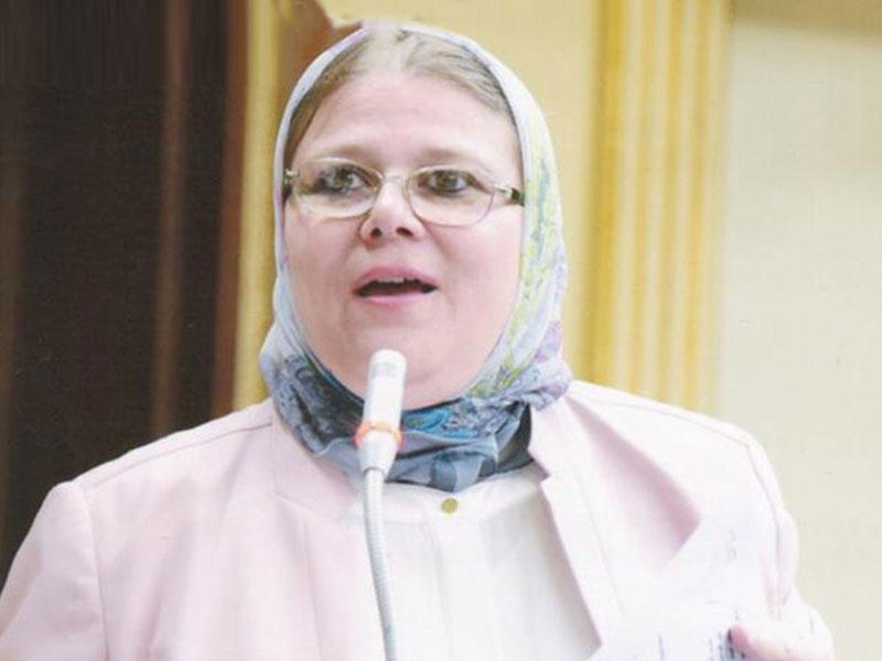 النائبة شيرين فراج عضو مجلس النواب المصري