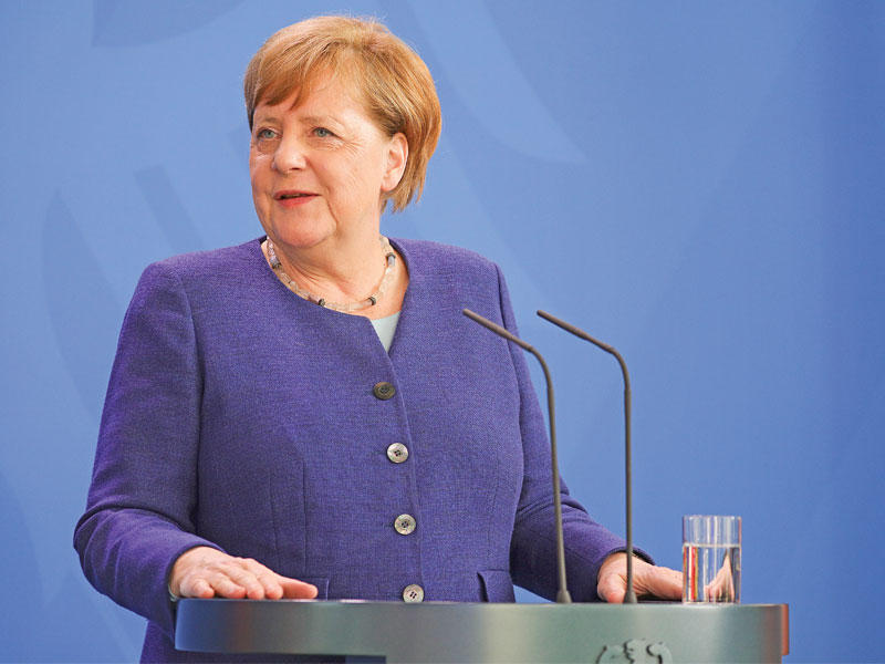 المستشارة الألمانية انجيلا ميركل 