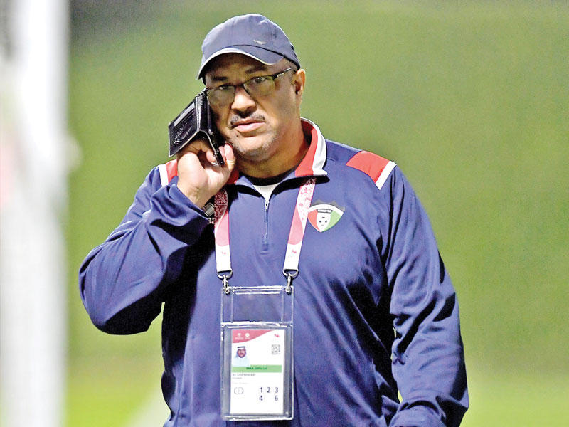 عضو مجلس إدارة اتحاد الكرة رئيس اللجنة الفنية خالد الشمري 