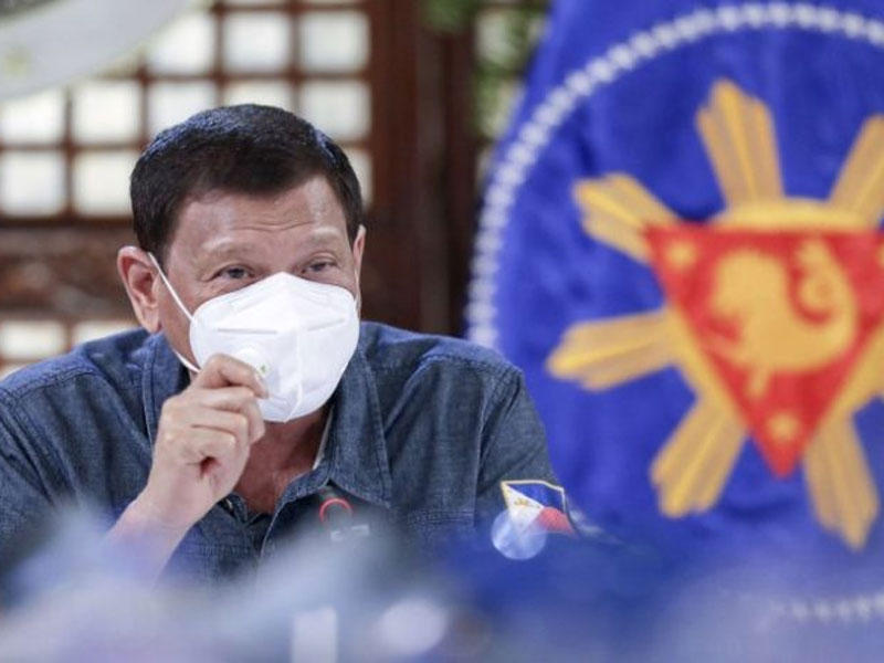 الرئيس الفلبيني رودريغو دوتيرتي 