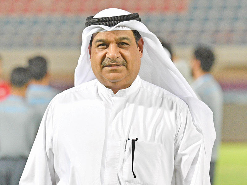 رئيس مجلس إدارة نادي النصر خالد الشريدة 