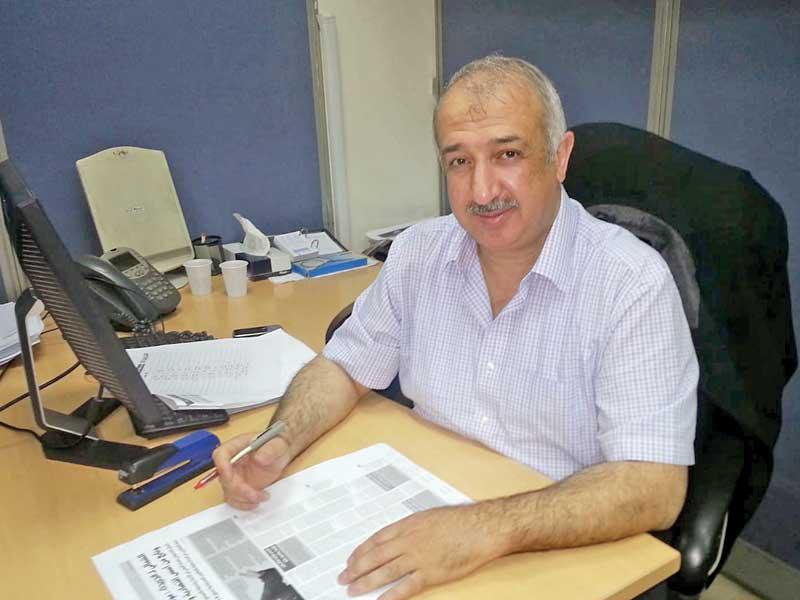  نائب رئيس قسم الدسك الأستاذ الزميل خالد جميل الصدقة