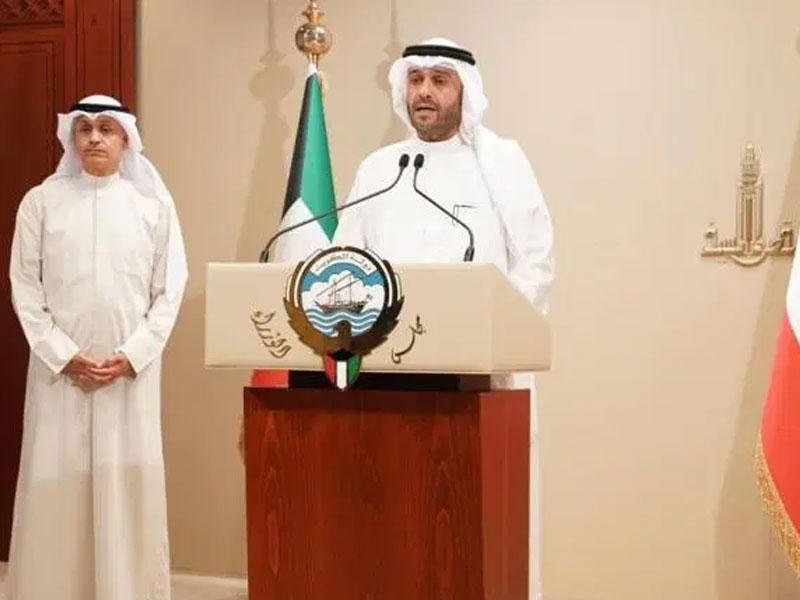 نائب رئيس مجلس الوزراء ووزير الداخلية ووزير الدولة لشؤون مجلس الوزراء بدولة الكويت أنس الصالح 