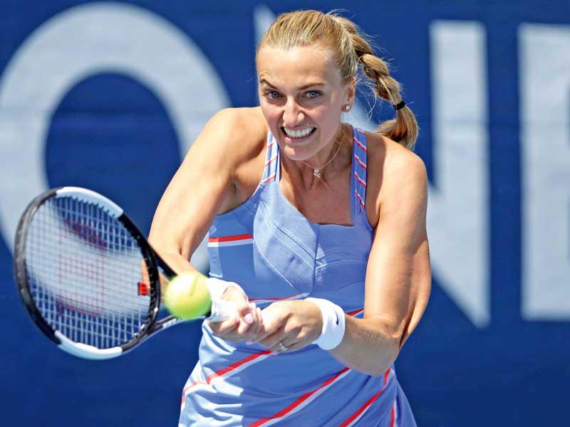  لاعبة كرة المضرب التشيكية بترا كفيتوفا