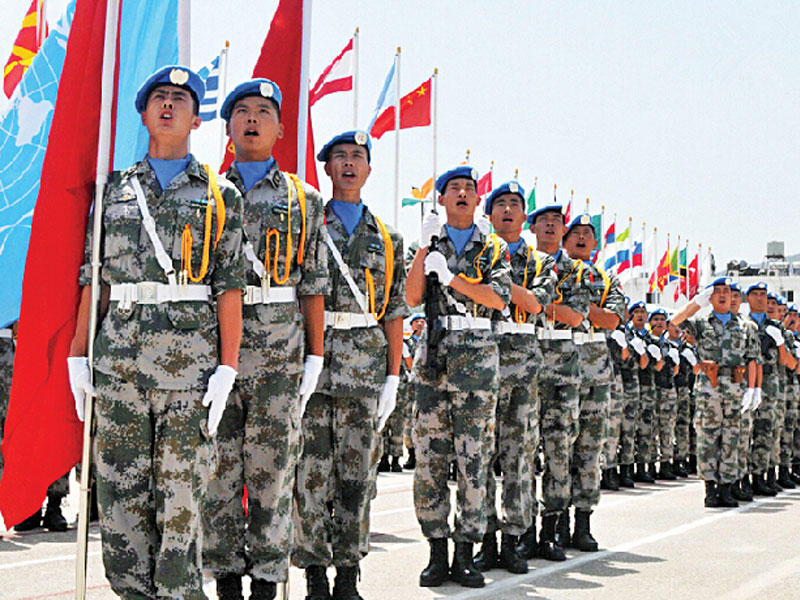 قوات حفظ السلام  تشانغجياكو مدينة في مقاطعة خبي شمالي الصين