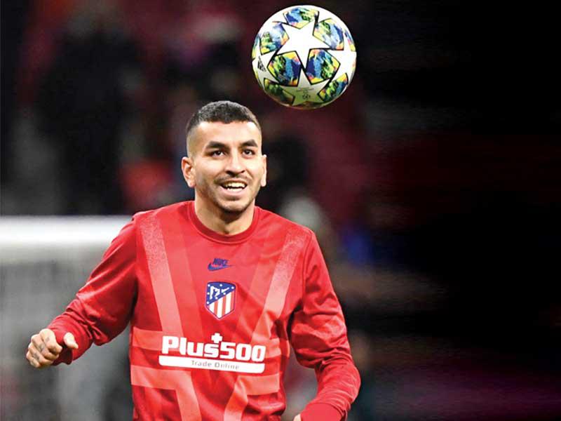  الأرجنتيني أنخل كوريا، مهاجم أتلتيكو مدريد