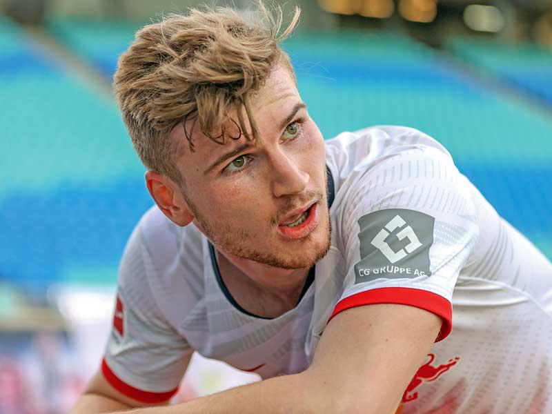 مهاجم لايبزيغ الألماني تيمو فيرنر