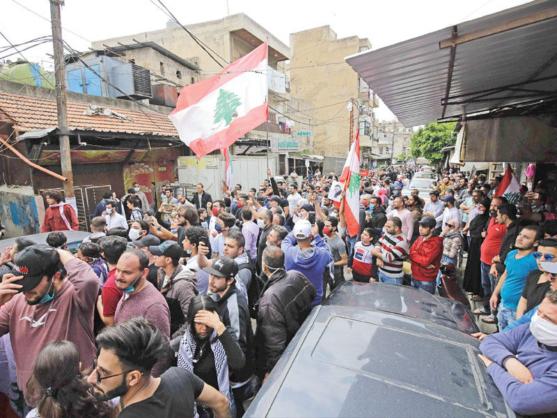 آلاف الناس هتفوا في الاحتجاجات الشعبية بطرابلس الشهر الماضي: «نحن جائعون»!n