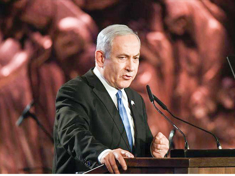 رئيس الوزراء الإسرائيلي بنيامين نتنياهو 
