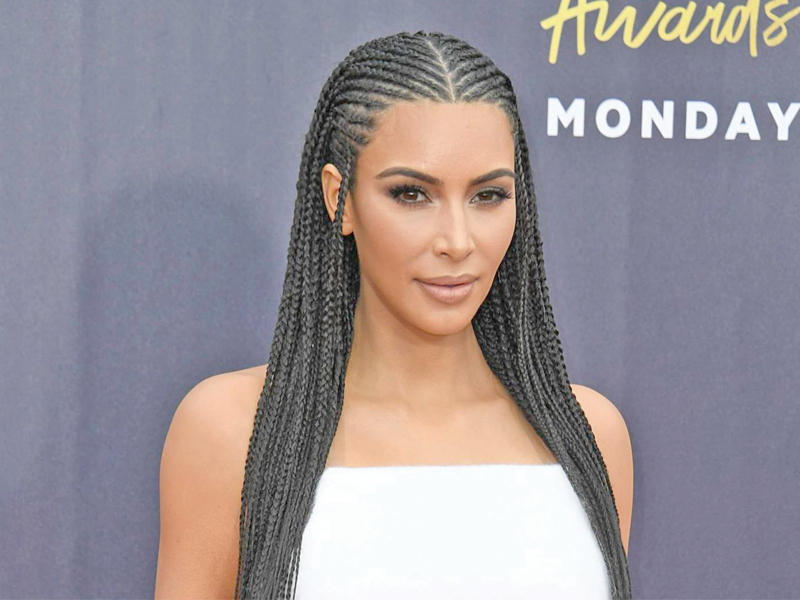 نجمة تلفزيون الواقع ​كيم كارداشيان​