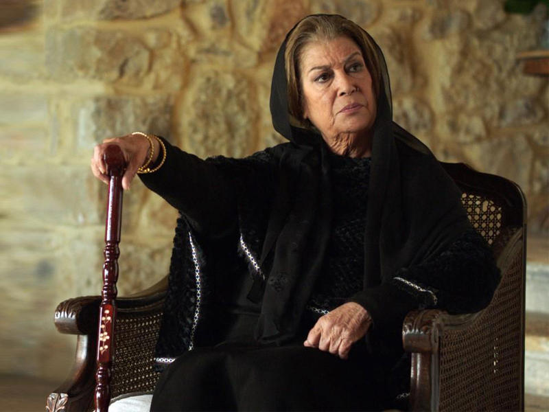 النجمة منى واصف