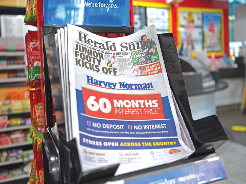 100 صحيفة  تتخلى عن نسختها الورقية في أستراليا