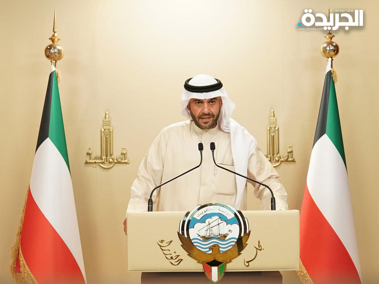 خلال المؤتمر الصحفي