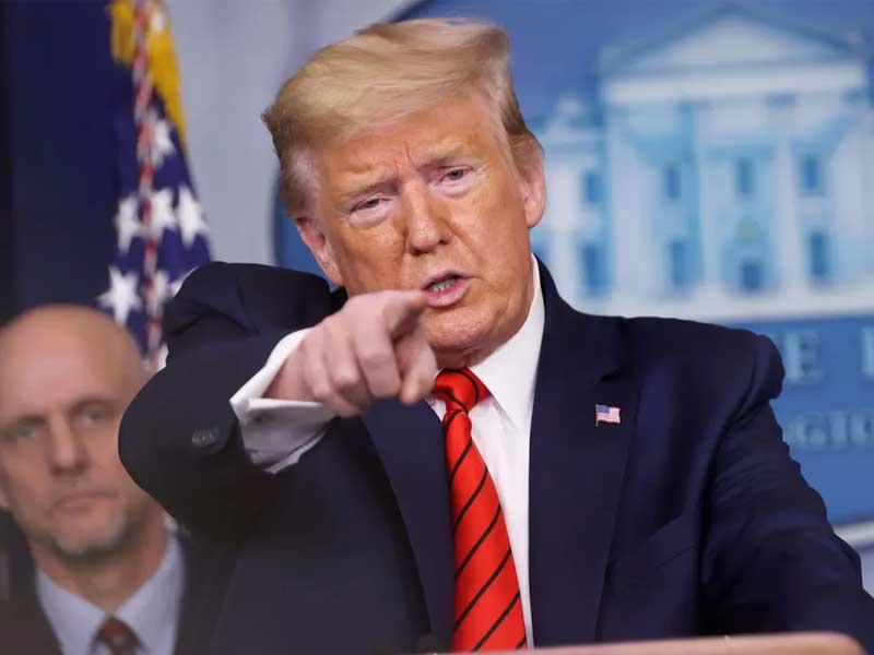 الرئيس الامريكي دونالد ترامب