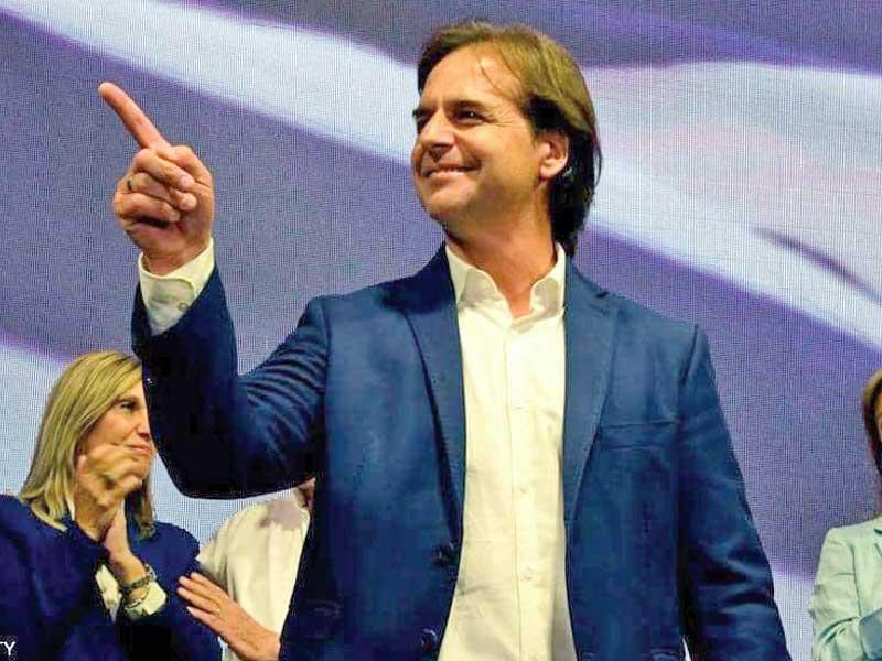  رئيس الأورغواي لويس لاكال بو