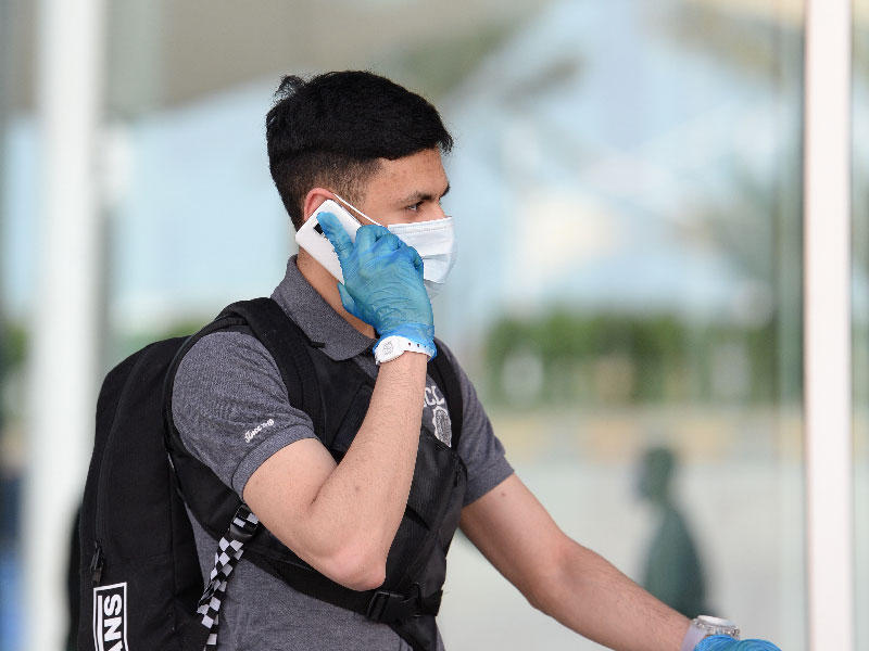 صورة من عودة رحلات إجلاء المواطنيين من الخارج