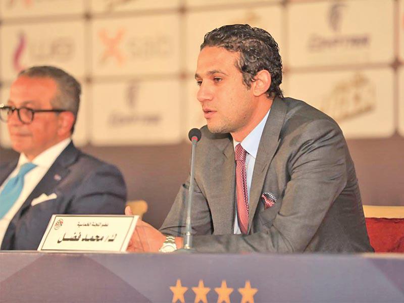 عضو اللجنة الخماسية بالاتحاد المصري لكرة القدم محمد فضل 