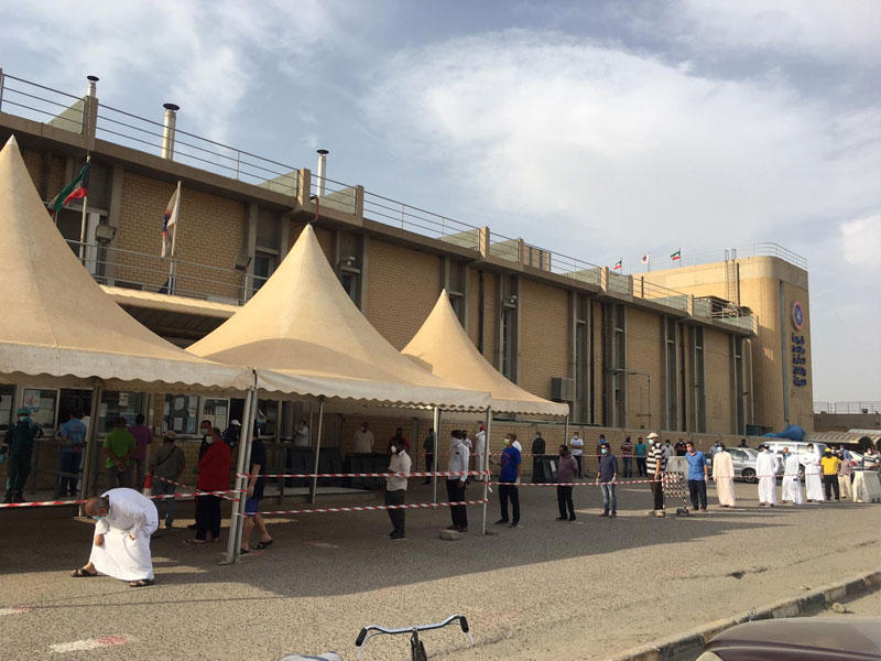 زحمة امام افرع المطاحن