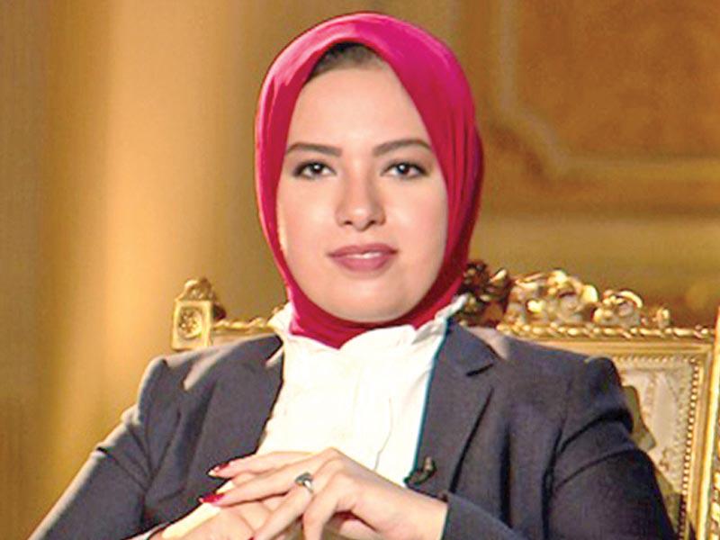 الإعلامية آية عبدالرحمن 