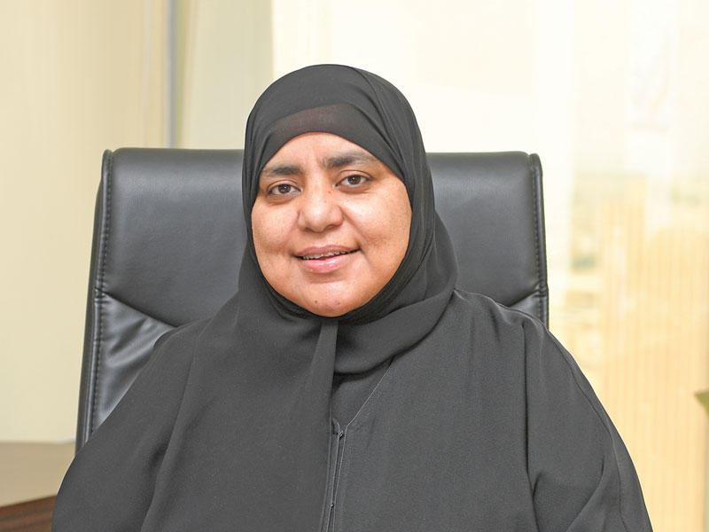 مديرة إدارة كتاب محكمة الأسرة عواطف السند