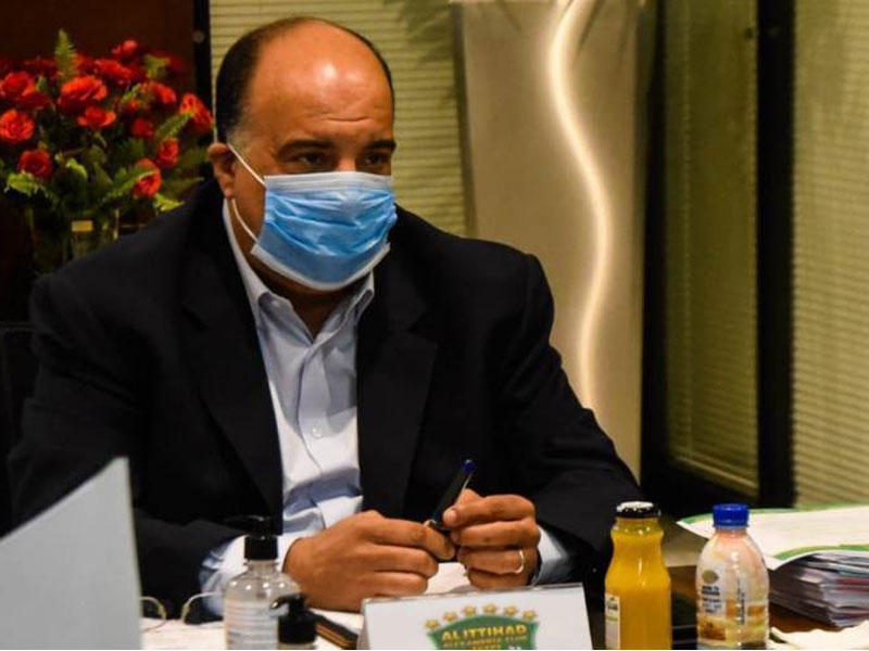  رئيس مجلس إدارة نادي الاتحاد السكندري حمد مصيلحي