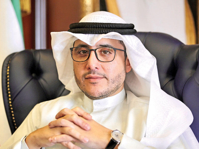  وزير الخارجية الكويتي الشيخ الدكتور أحمد الناصر