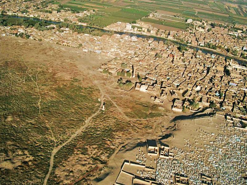 موقع اكتشاف المقبرة