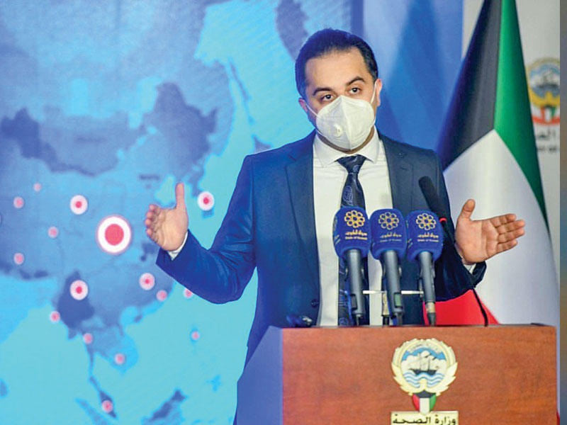 الناطق الرسمي باسم وزارة الصحة د. عبدالله السند