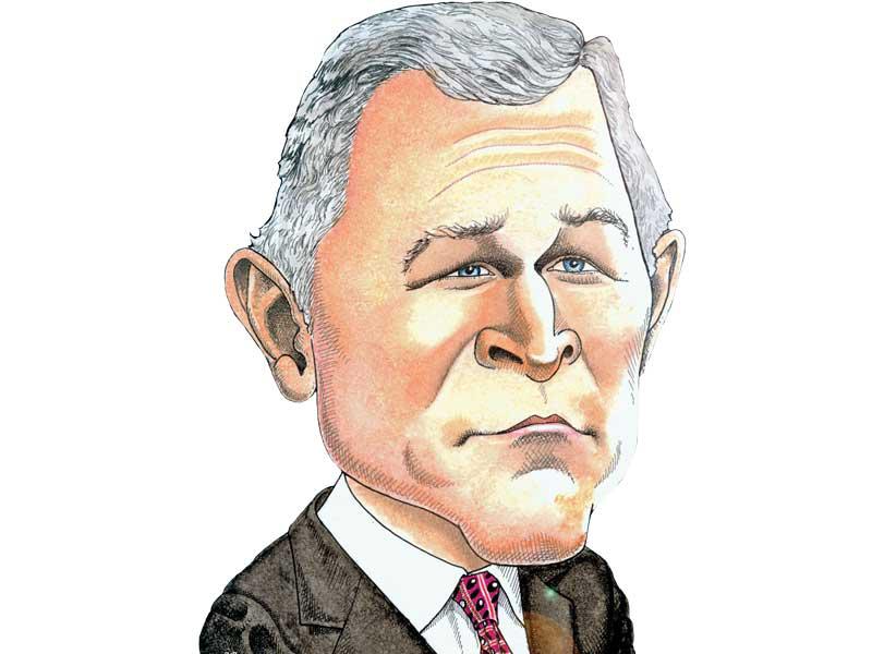  الرئيس الجمهوري الأسبق جورج دبليو بوش