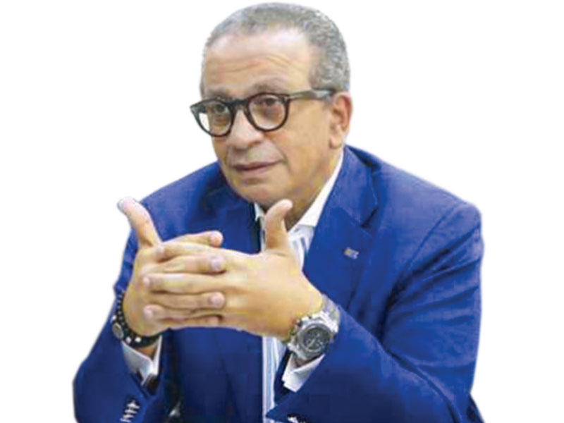 عمرو الجنايني رئيس اللجنة الخماسية المكلفة بإدارة اتحاد الكرة المصري 