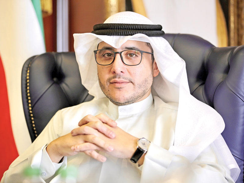 وزير الخارجية الشيخ د. أحمد الناصر