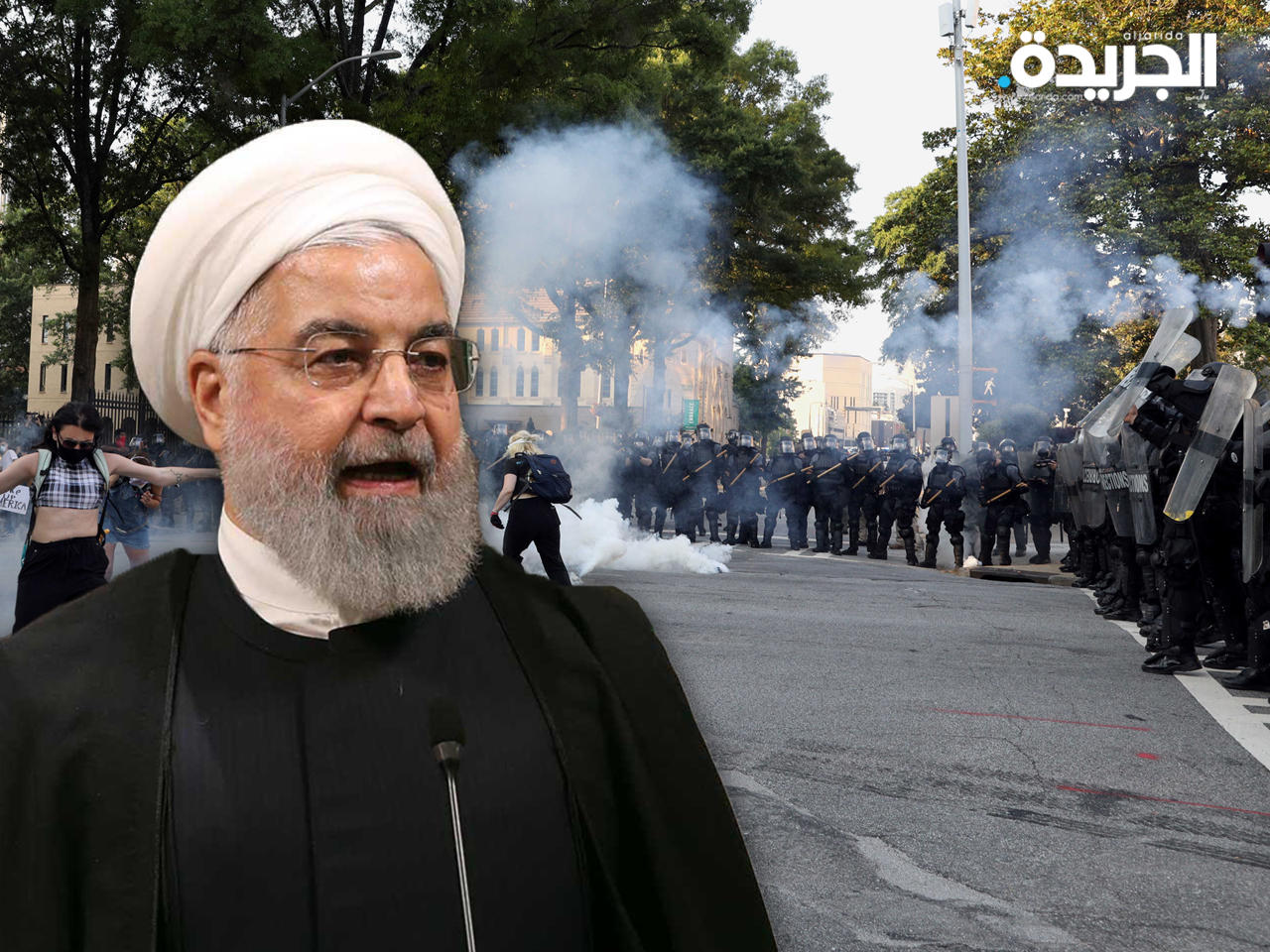 الرئيس الإيراني حسن روحاني 