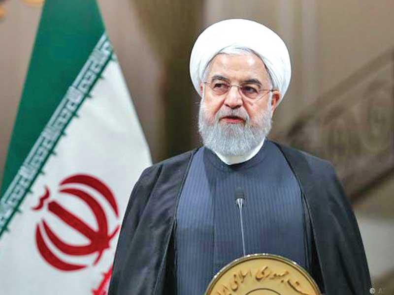 الرئيس الإيراني حسن روحاني