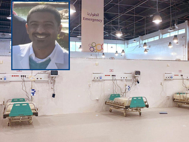 مدير مستشفى أرض المعارض الميدانية د. ضاري الحشاش 