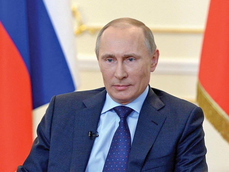 الرئيس الروسي فلاديمير بوتين