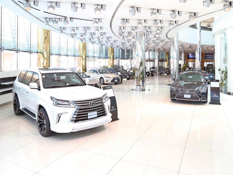 معرض لكزس الساير