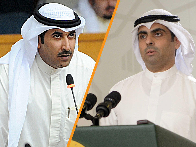 النائب رياض العدساني - النائب فراج العربيد