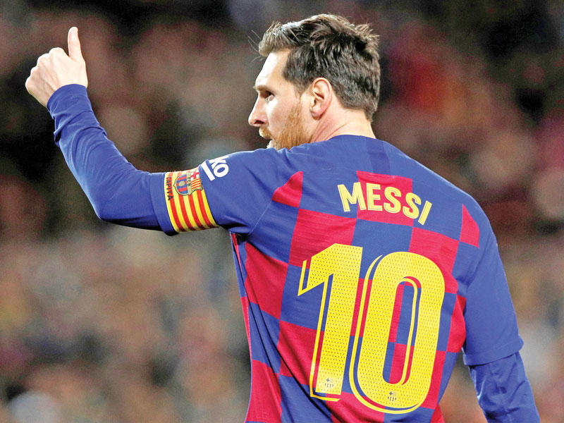 مهاجم برشلونة ليونيل ميسي