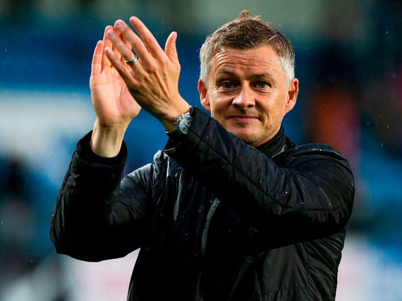 أولي جونار سولشاير المدير الفني لنادي مانشستر يونايتد الإنكليزي