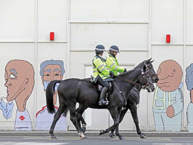 تَراجُع التأييد لحزب المحافظين في بريطانيا