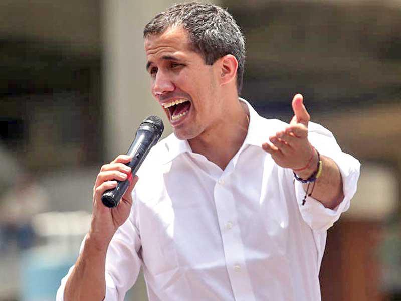 زعيم المعارضة الفنزويلية خوان غوايدو