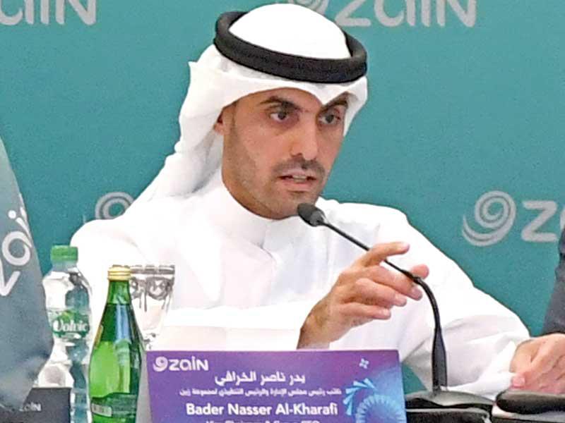  نائب رئيس مجلس الإدارة والرئيس التنفيذي في مجموعة زين، بدر ناصر الخرافي