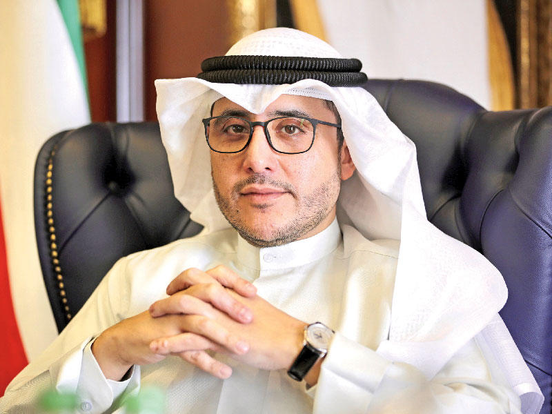 وزير الخارجية الشيخ د. أحمد الناصر