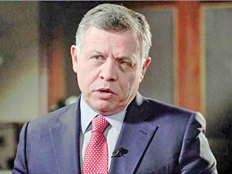 العاهل الأردني الملك عبدالله الثاني