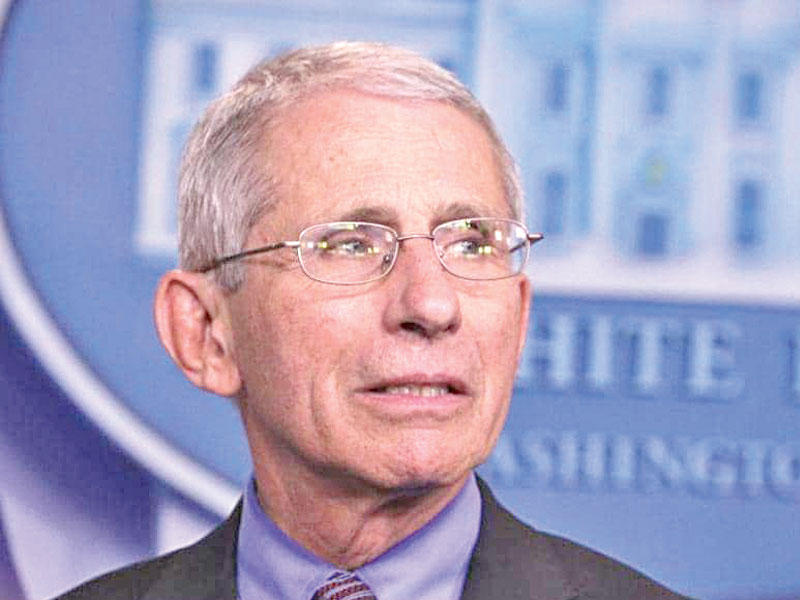 كبير الأطباء الأميركيين المتخصصين في الأمراض المعدية أنتوني فاوتشي 