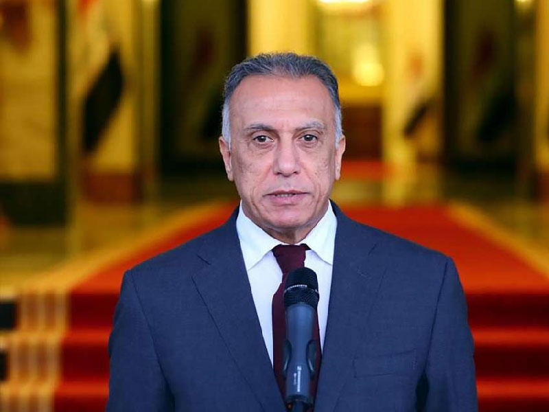  رئيس الحكومة العراقية مصطفى الكاظمي 